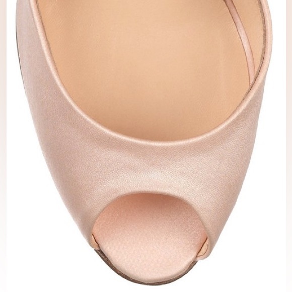 Christian Louboutin Carnaval 120 Embellished Satin Sandals - Size 36.5 - N217-1 - Picture 4 of 11